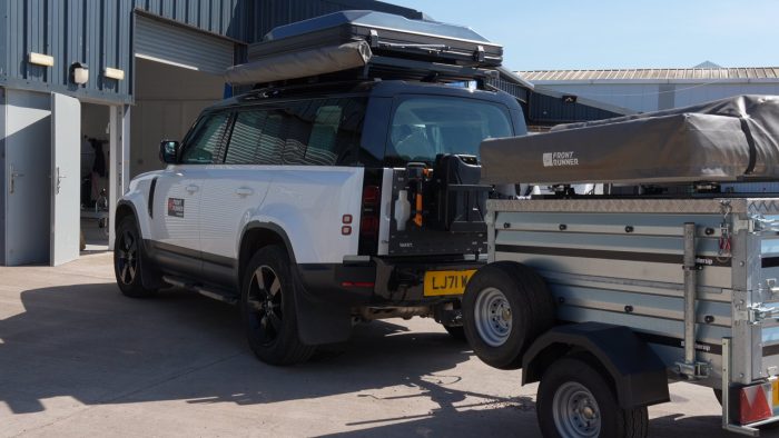Land Rover Defender Mounting Plate/Rear Wheel Delete - Image 2