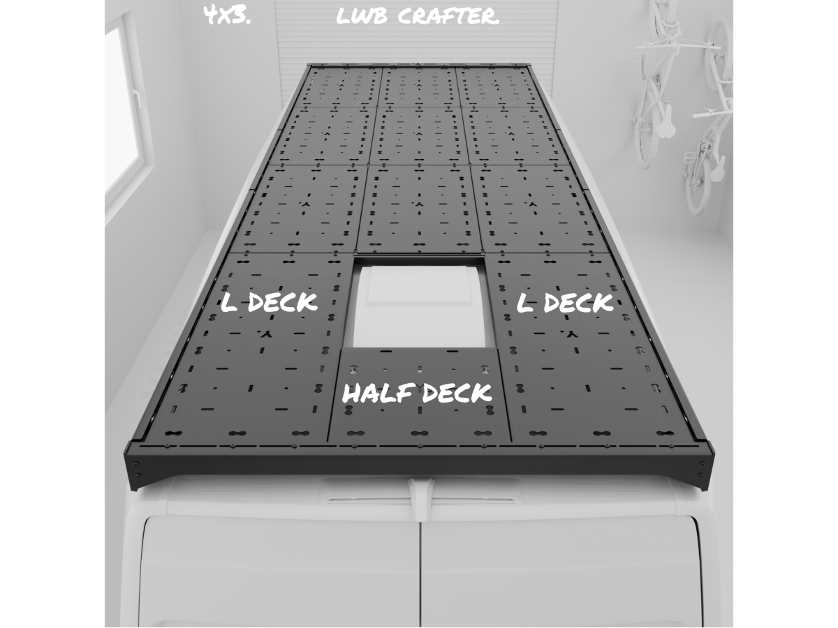 Universal Decking For Racking Universal Deck Panels | Roof Rack | Aluminium | YAKKT