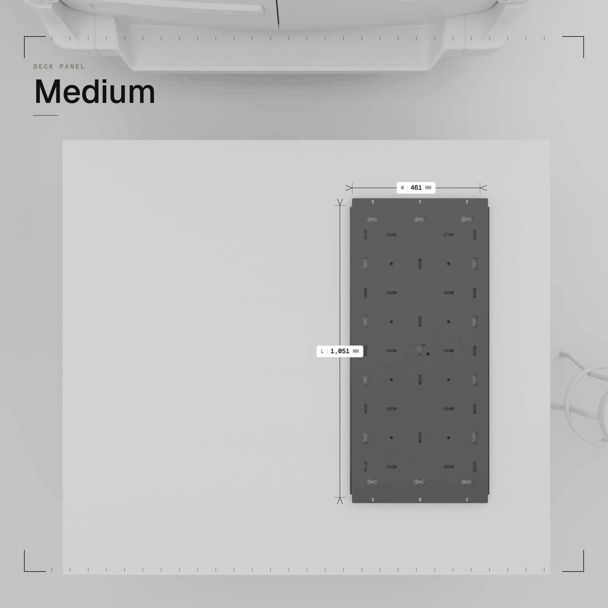 Universal Deck Panels | Roof Rack | Aluminium | YAKKT - Image 10