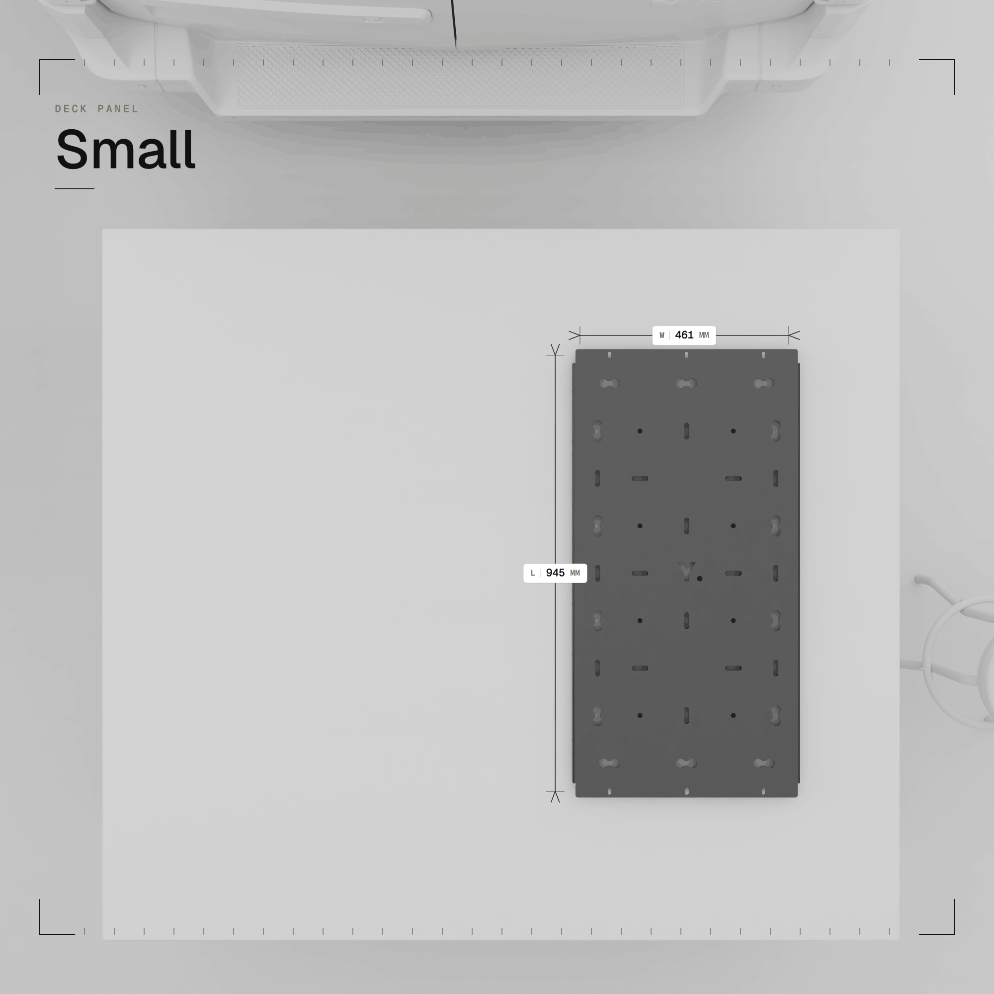 Universal Deck Panels | Roof Rack | Aluminium | YAKKT - Image 12