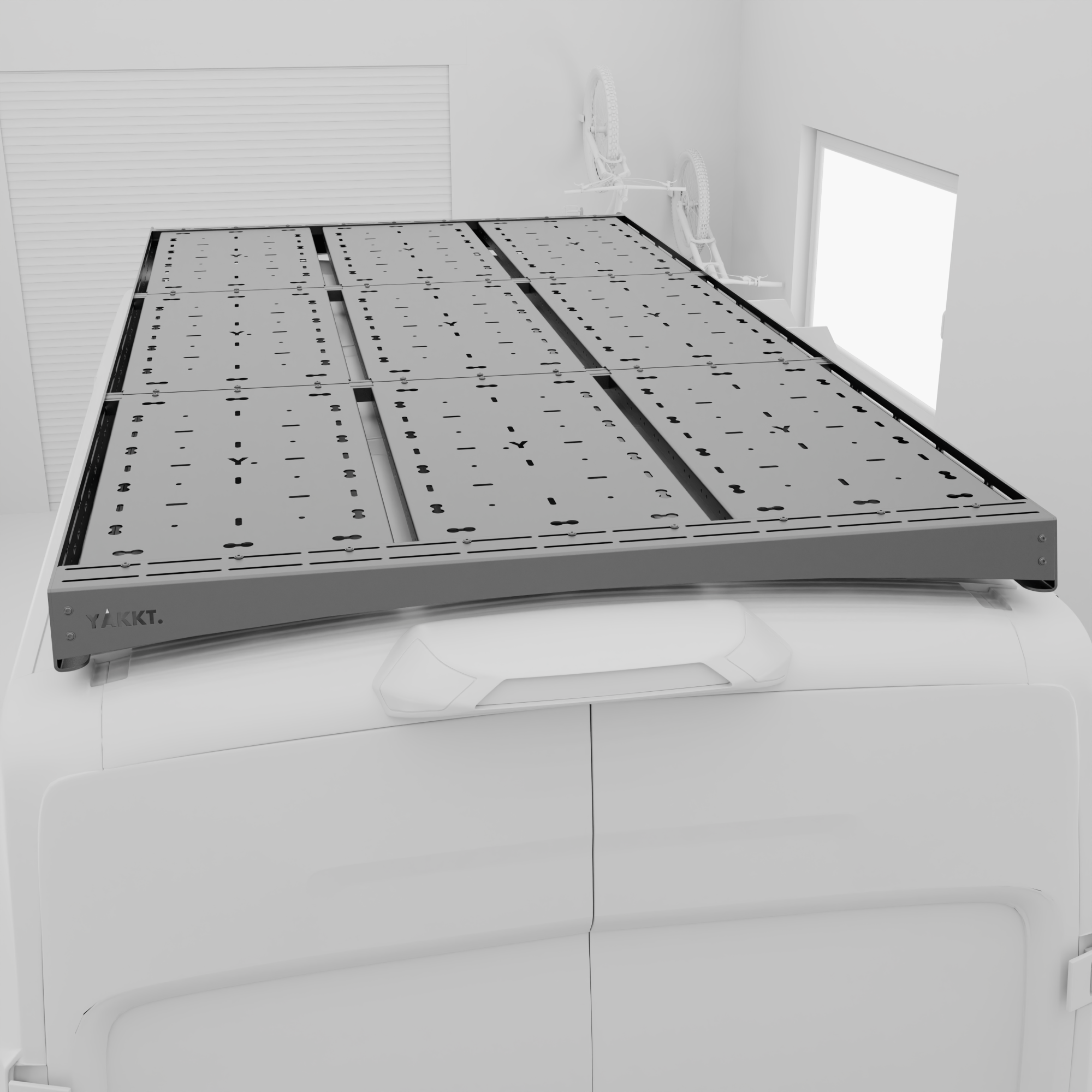 Ford Transit Roof Rack LWB HR | Modular Aluminium | PRO | YAKKT - Image 4