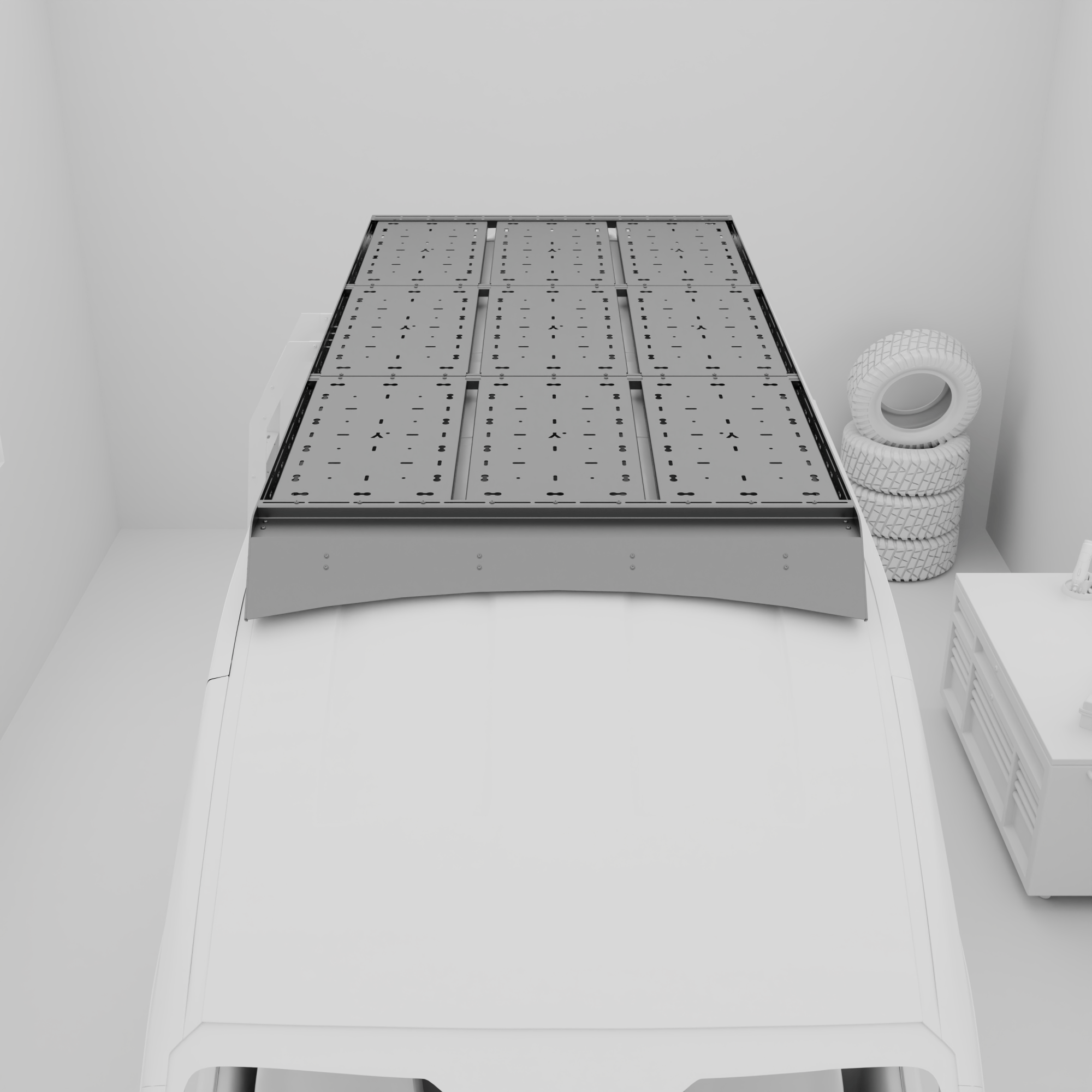 Ford Transit Roof Rack LWB HR | Modular Aluminium | PRO | YAKKT - Image 2